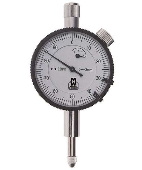 MOORE & WRIGHT INDICATOR DIAL ANALOGUE 0-3MM REMOTE PLUNGER 